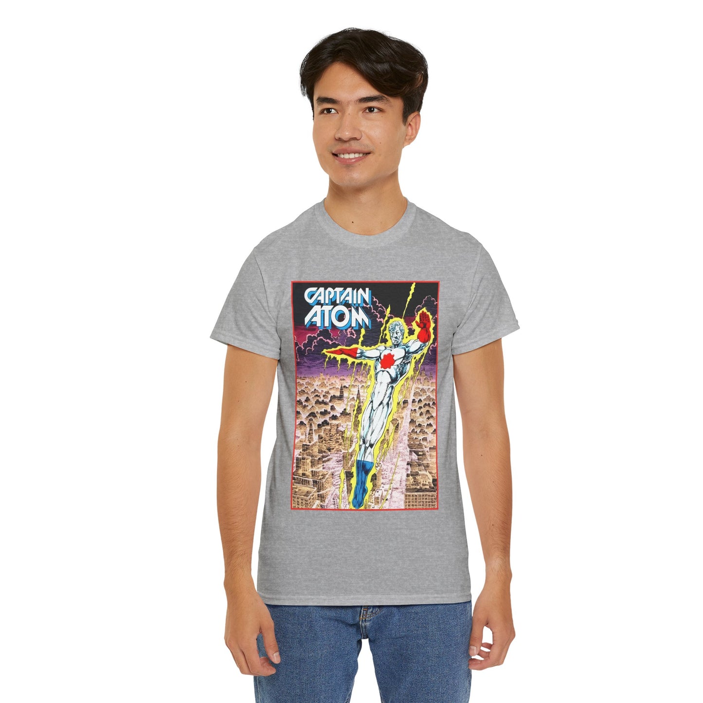 Captain Atom T-Shirt - Pat Broderick Art - DC Comics