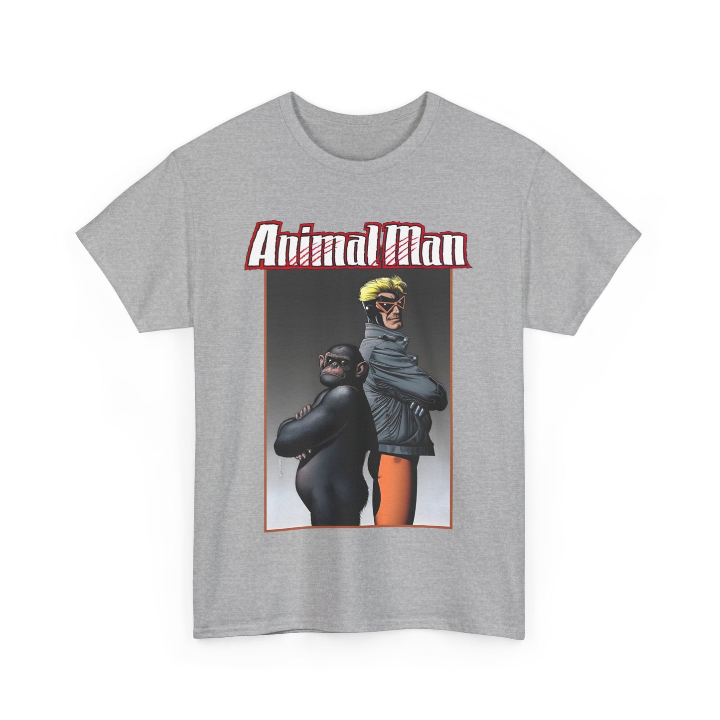 Animal Man T-Shirt - Brian Bolland Art - Buddy Baker - Grant Morrison Series - Vertigo Comics/DC Comics