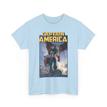 Captain America T-Shirt - Junggeun Yoon Art - Avengers Member - Marvel Comics