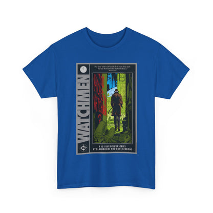 Watchmen Ad T-Shirt - Dave Gibbons Art - Rorschach - DC Comics
