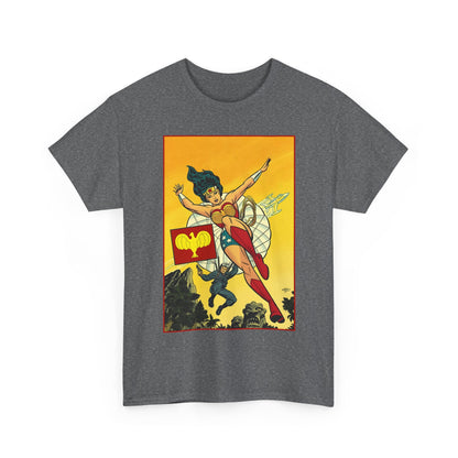 Wonder Woman T-Shirt - Michael Cho Art - Golden Age Art Theme - Steve Trevor - DC Comics