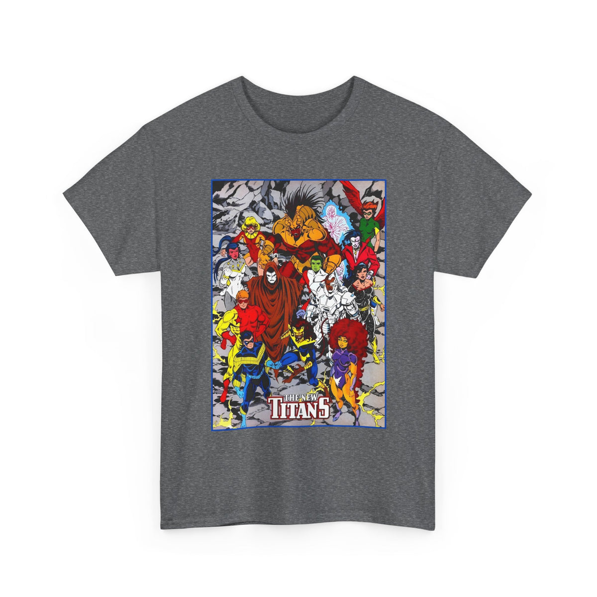 New Titans T-Shirt - Tom Grummett Art - Nightwing, Pantha, Phantasm, Wildebeest, Red Star, Troia - DC Comics
