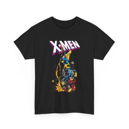 Cyclops Vs Havok T-Shirt - Adam Kubert Art - Uncanny X-Men - Marvel Comics