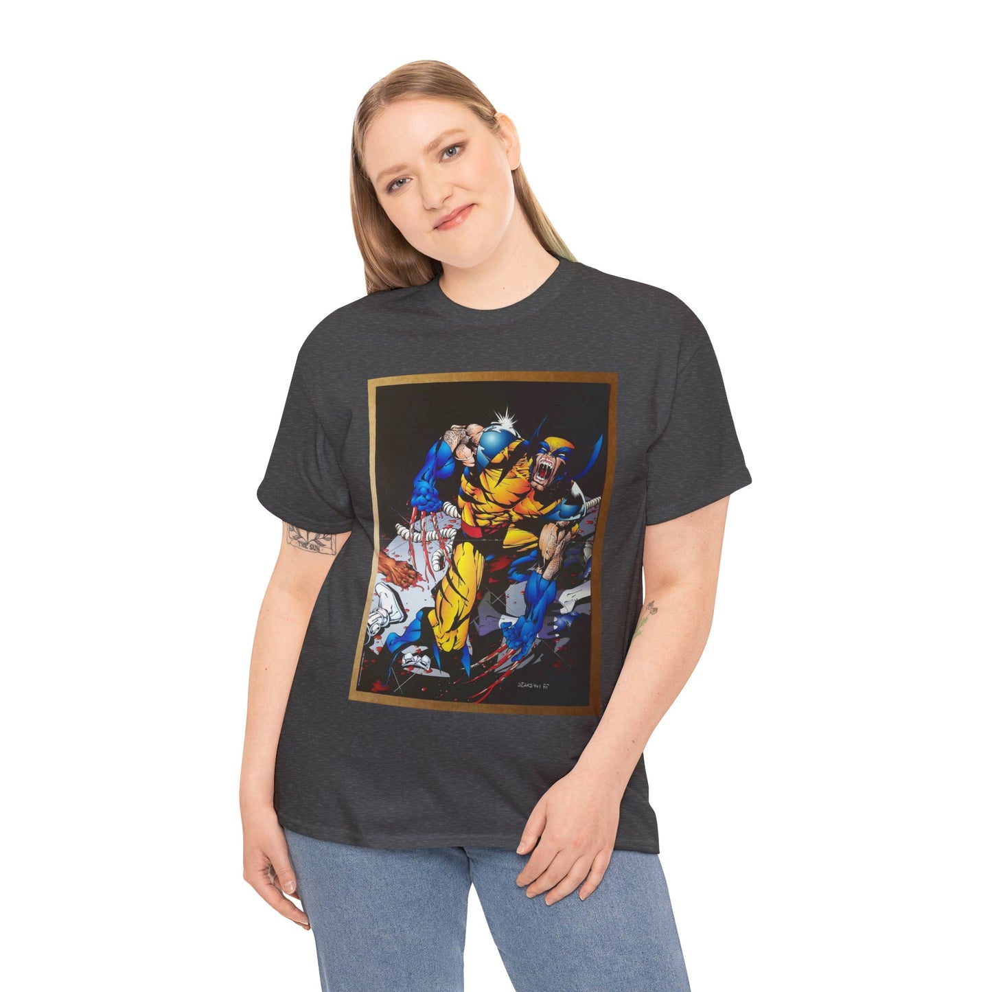 Wolverine T-Shirt - Bart Sears Poster Art - Marvel Comics