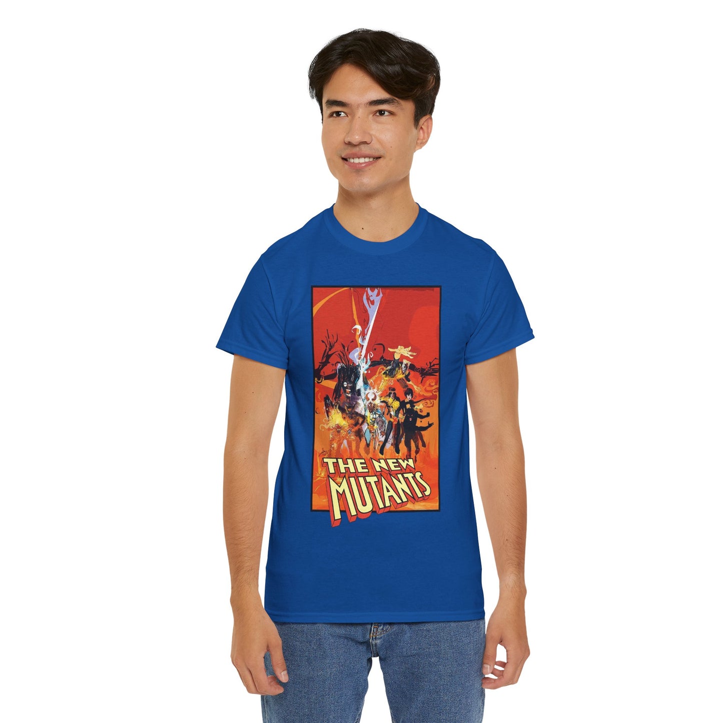 New Mutants T-Shirt - Bill Sienkiewicz Art - Marvel Comics - Magik, Warlock, Cannonball, Wolsbane, Sunspot