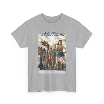DC: The New Frontier T-Shirt - Darwyn Cooke Art - Superman, Wonder Woman, Flash, Batman - DC Comics