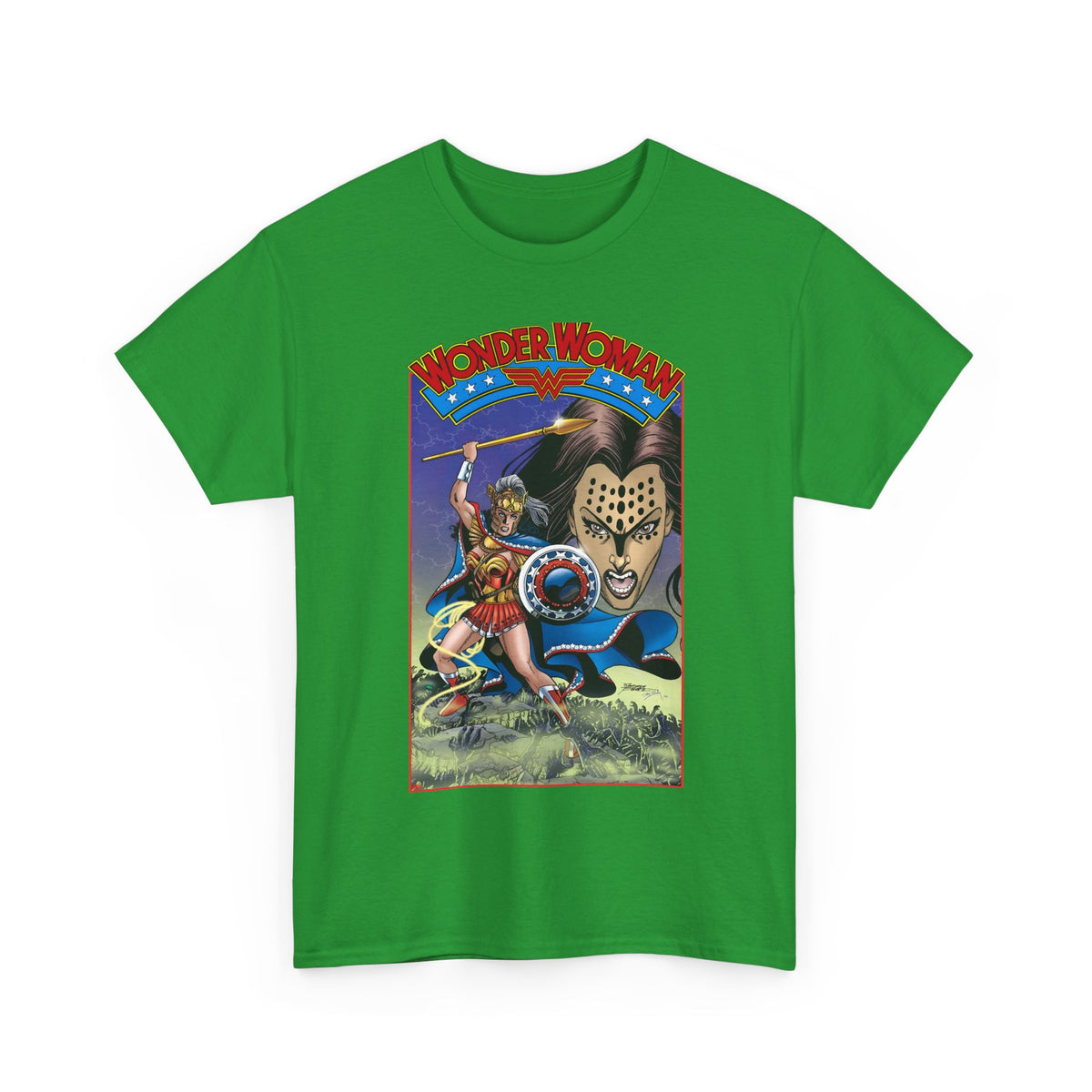 Wonder Woman T-Shirt - George Perez Art - Cheetah, 1980s - DC Comics