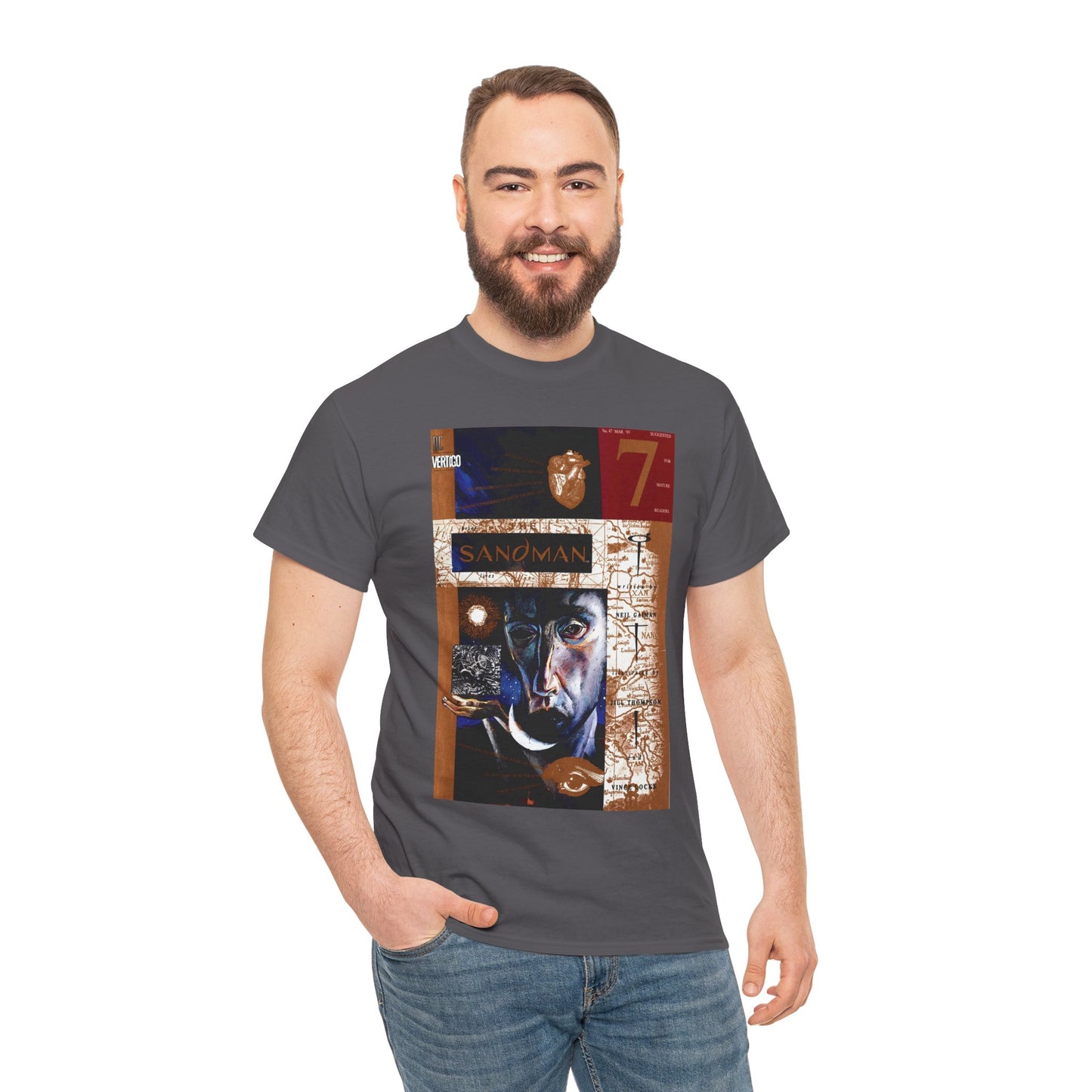 Sandman #47 T-Shirt - Dave McKean Art - DC/Vertigo Comics