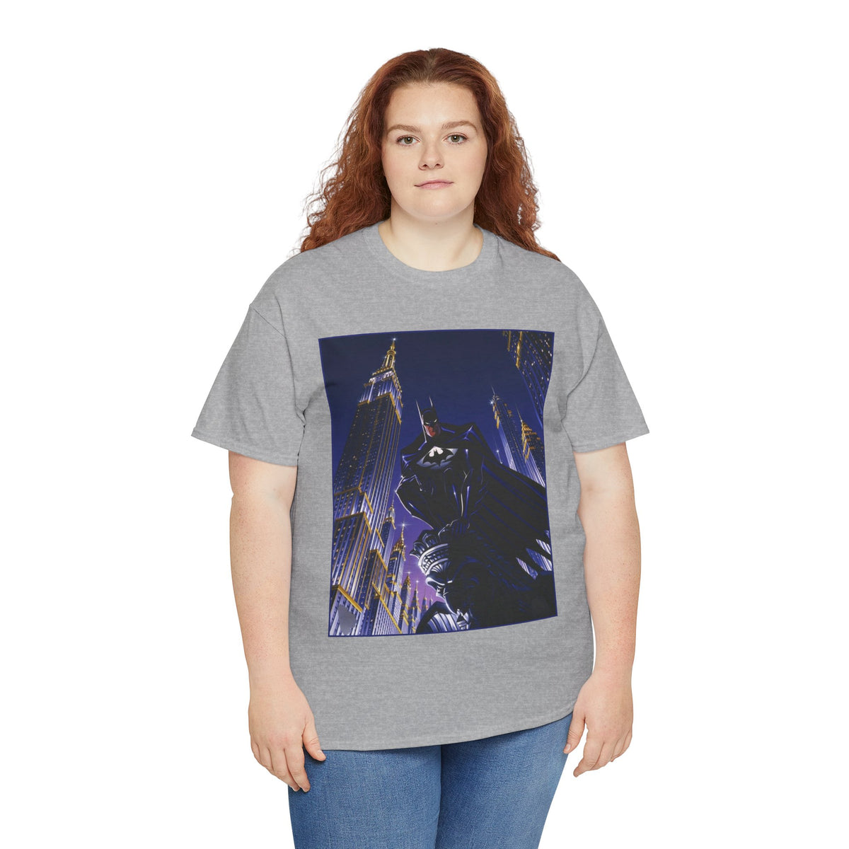 Batman T-Shirt -  Animated Series Art - Gotham City Gargoyle - DC Comics