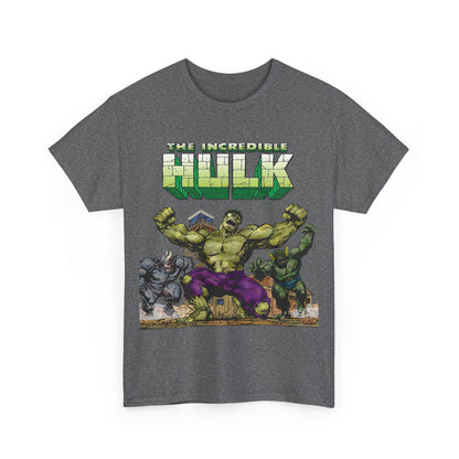 Incredible Hulk T-Shirt - Classic John Byrne Art - Rhino, Abomination - Marvel Comics - Bruce Banner