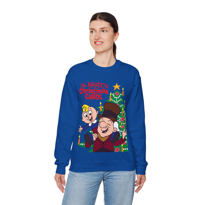 Mr. Magoo's Christmas Carol Crewneck Sweatshirt - UPA 1960s TV Holiday Special