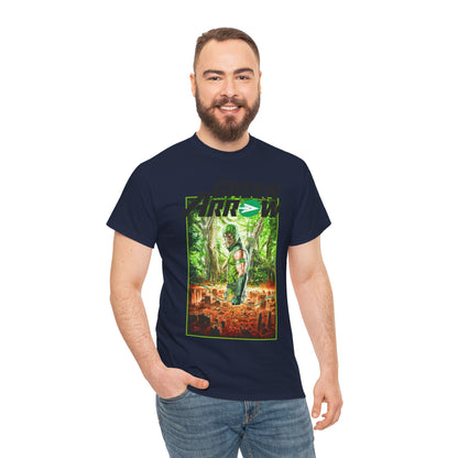 Green Arrow T-Shirt - Mauro Cascioli Art - Brightest Night Cover - Emerald Archer - DC Comics
