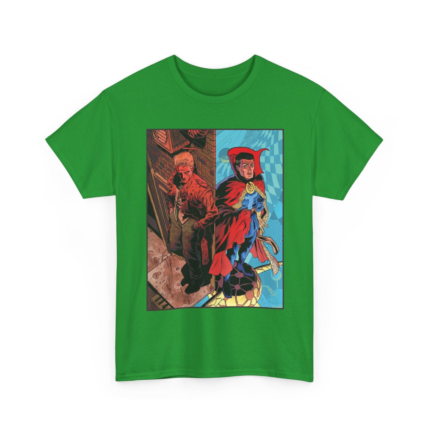 John Constantine & Dr. Strange T-Shirt - DC & Marvel Comics