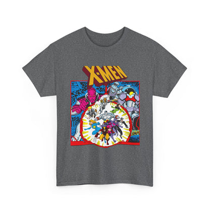 Uncanny X-Men T-Shirt - Arthur Adams Art - Wolverine, Havok, Rogue, Colossus, Psylocke, Longshot, Storm, Dazzler - High Evolutionary - Marvel Comics