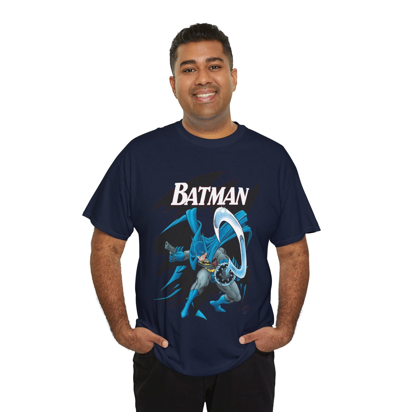 Batman T-Shirt - Todd McFarlane Art - Gotham, Bruce Wayne, Year Two - DC Comics