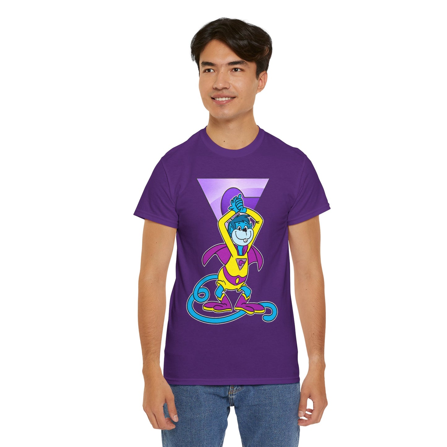 Gleek T-Shirt - Super Friends Cartoon - Wonder Twins Mascot - DC Comics - Space Monkey from Exxor  - Zan & Jayna