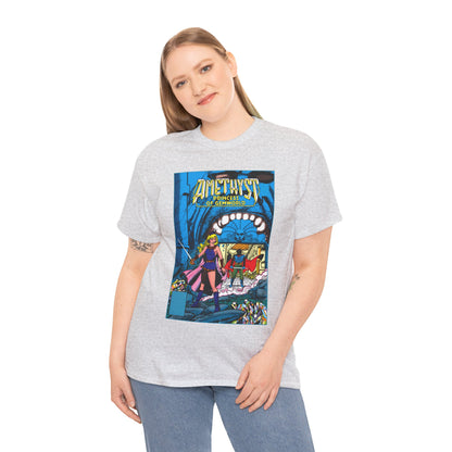 Amethyst, Princess of Gemworld T-Shirt - George Perez & Ernie Colon Art - The Last Battle Vs Dark Opal - DC Comics