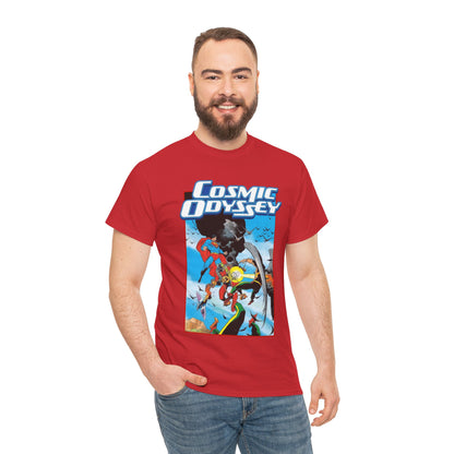 Cosmic Odyssey T-Shirt - Mike Mignola Art - Superman, Orion - DC Comics