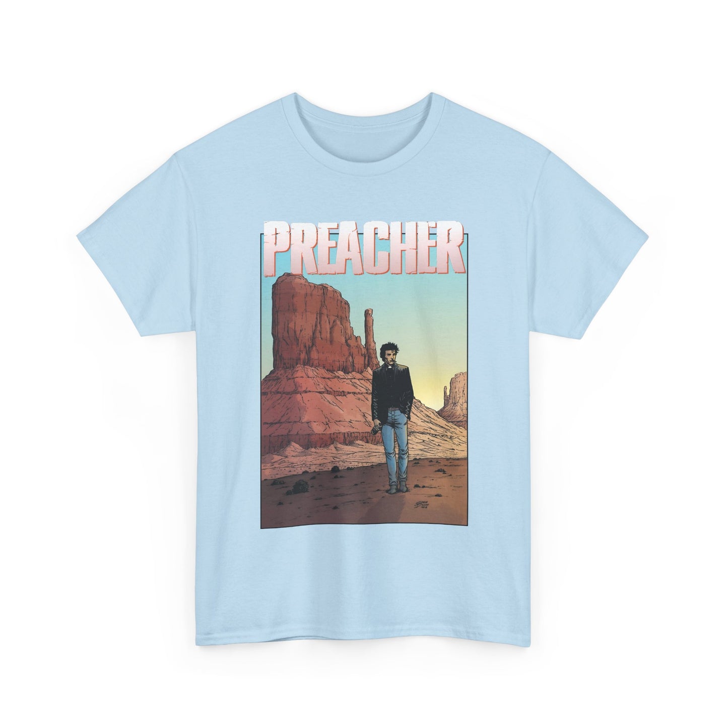 Preacher T-Shirt - Glenn Fabry Art - DC/Vertigo Comics