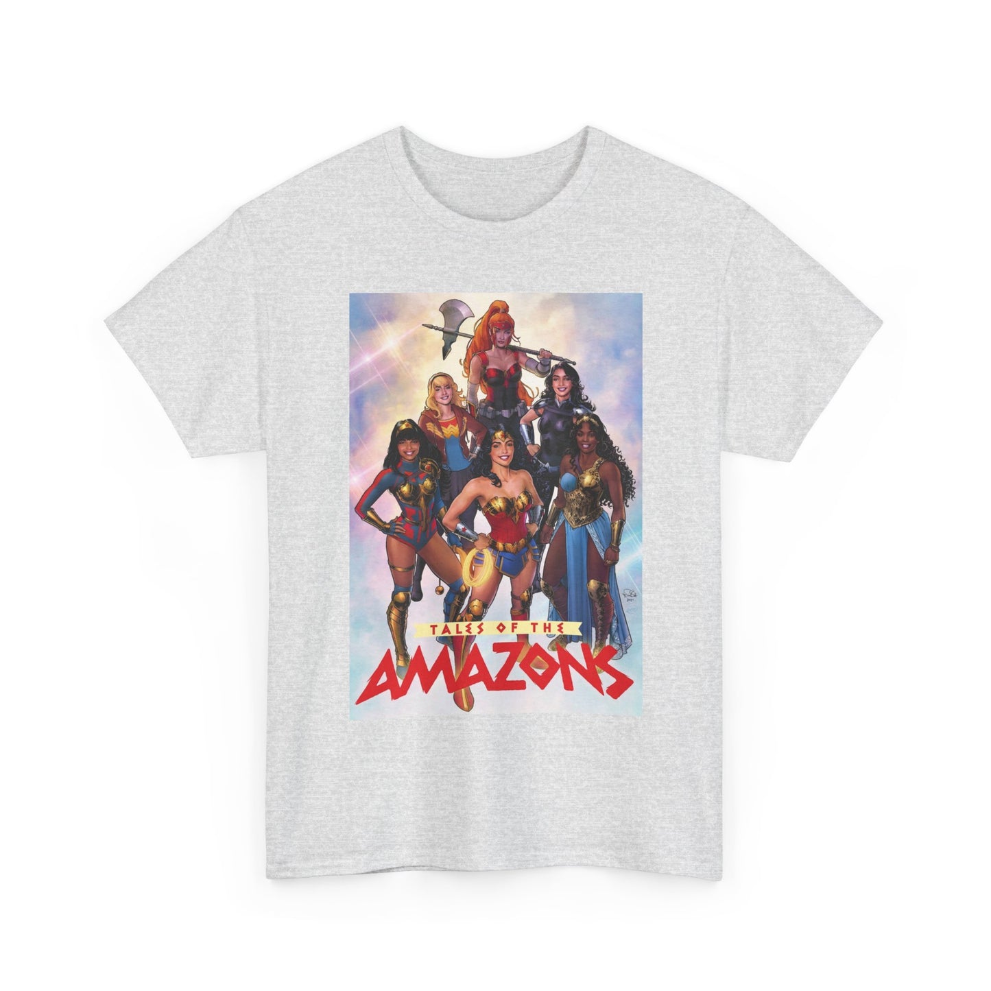 Tales of the Amazons T-Shirt - Nicola Scott Art - Wonder Woman, Wonder Girl, Troia, Nubia, Artemis, Queen Hippolyta, Yara Flor, Donna Troy - DC Comics
