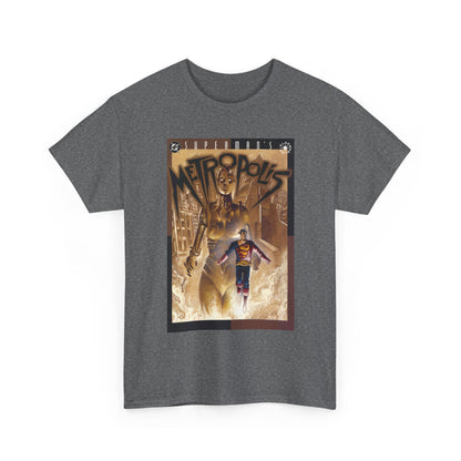 Superman's Metropolis T-Shirt - Ted McKeever Art - Elseworlds Art Based on Fritz Lang's Movie - DC Comics