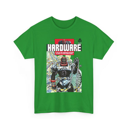 Hardware T-Shirt - Denys Cowan Art - Curtis Metcalf Vs Edwin Alva - Milestone Media - DC Comics