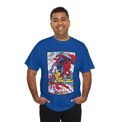 Spider-Man Vs Magneto T-Shirt - Erik Larsen Art - Marvel Comics