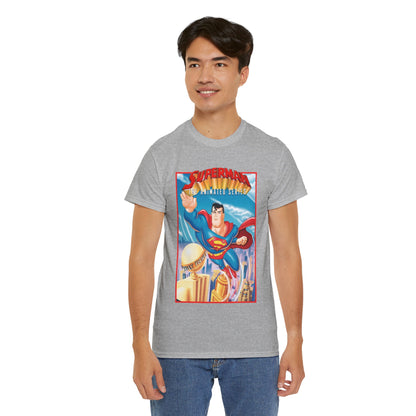 Superman The Animated Series T-Shirt - DC Comics - WB Cartoon 1990s - Metropolis - Man of Steel - Daily Planet