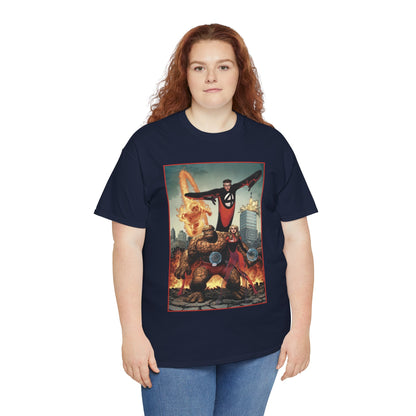 Fantastic Four T-Shirt - Arthur Adams Art - Marvel Comics
