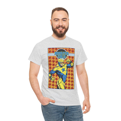 Booster Gold T-Shirt - Dan Jurgens Art - JLI Member - DC Comics