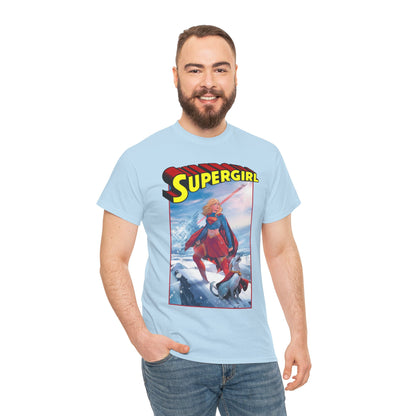 Supergirl & Krypto T-Shirt - Lucas Meyer Art - New 2026 Movie with Milly Alcock - DC Comics