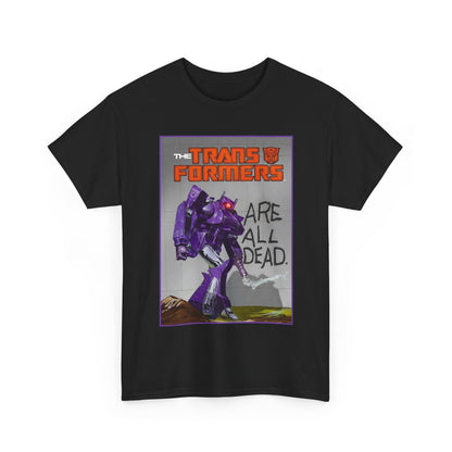 Transformers T-Shirt - "Are All Dead" - Marvel Comics