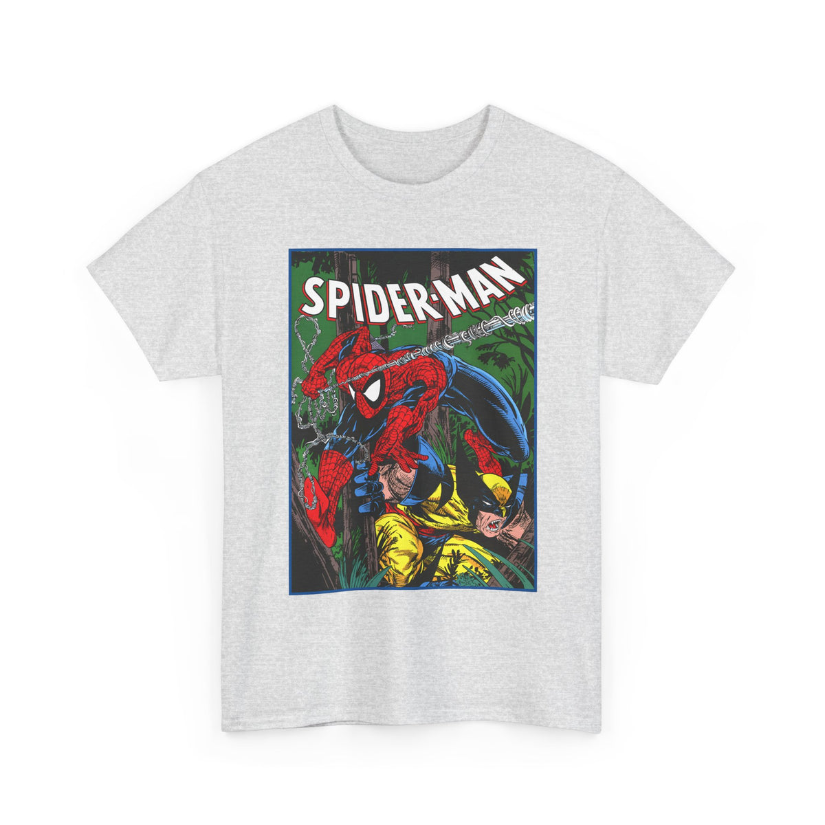 Spider-Man & Wolverine T-Shirt - Todd McFarlane Art - Marvel Comics