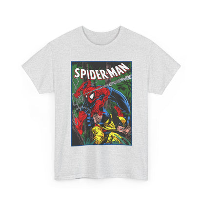 Spider-Man & Wolverine T-Shirt - Todd McFarlane Art - Marvel Comics