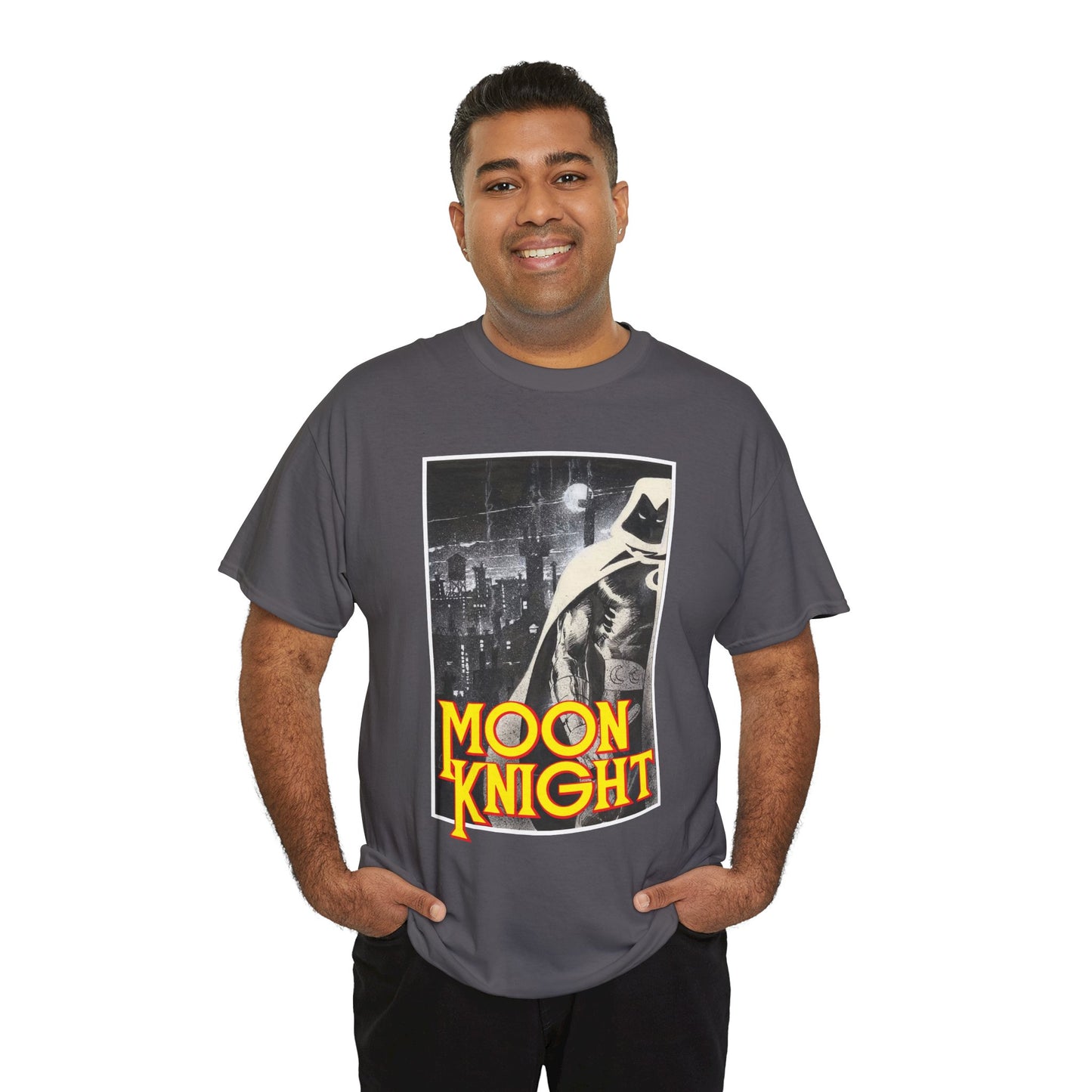 Moon Knight T-Shirt - Bill Sienkiewicz Art - Marvel Comics 1980s