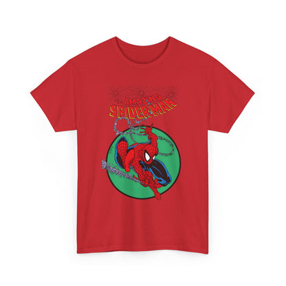 Amazing Spider-Man T-Shirt - Todd McFarlane Art - Cover to Issue #301 - Peter Parker, Web-Slinger - Marvel Comics