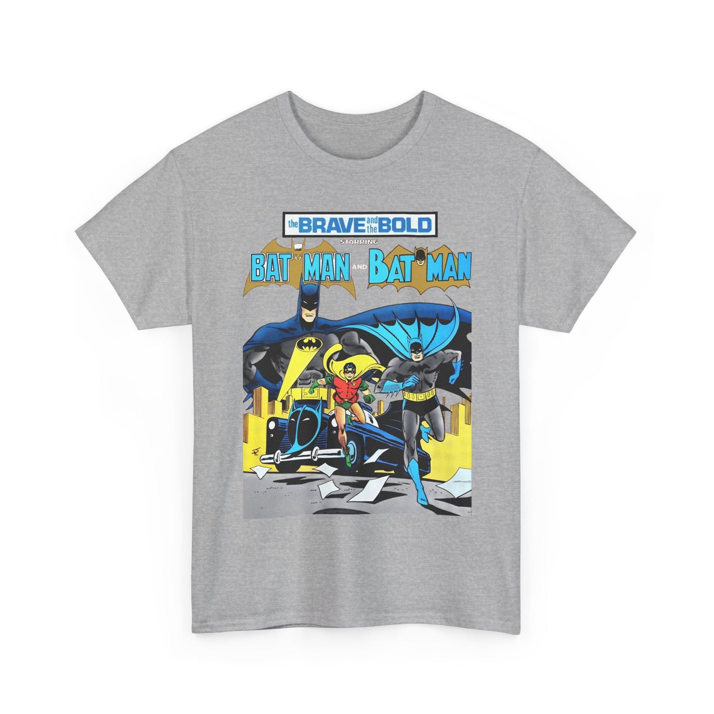 Brave & Bold #200 T-Shirt - Jim Aparo Art - Golden Age & Bronze Age Batman Team-Up - DC Comics