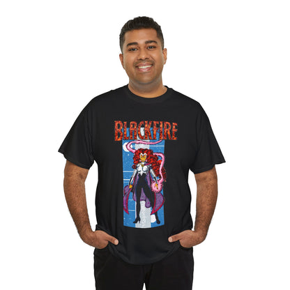 Blackfire T-Shirt - George Perez Art - New Teen Titans Enemy, Starfire's Evil Sister - From Tamaran - DC Comics