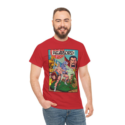 Warlord T-Shirt - Dan Jurgens Art - Travis Morgan, Skartaris, Deimos - Sword & Sorcery - DC Comics