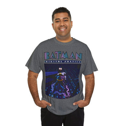 Batman Digital Justice T-Shirt - Pepe Moreno Computer Generated Art - Graphic Novel - Gotham City, Bruce Wayne - DC Comics
