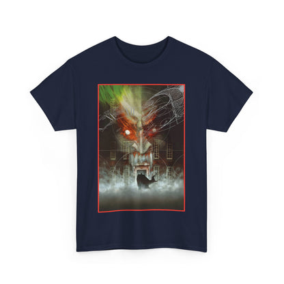Batman: Arkham Asylum T-Shirt - Dave McKean Art - From the Grant Morrison Graphic Novel - DC Comics - Dark Knight Detective
