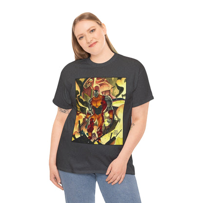 Colossus T-Shirt - Fighting a Sentinel - Marvel Comics