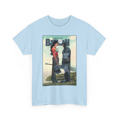 Absolute Batman & Absolute Wonder Woman T-Shirt - Nick Dragotta Art - Go to Hell? - DC Comics