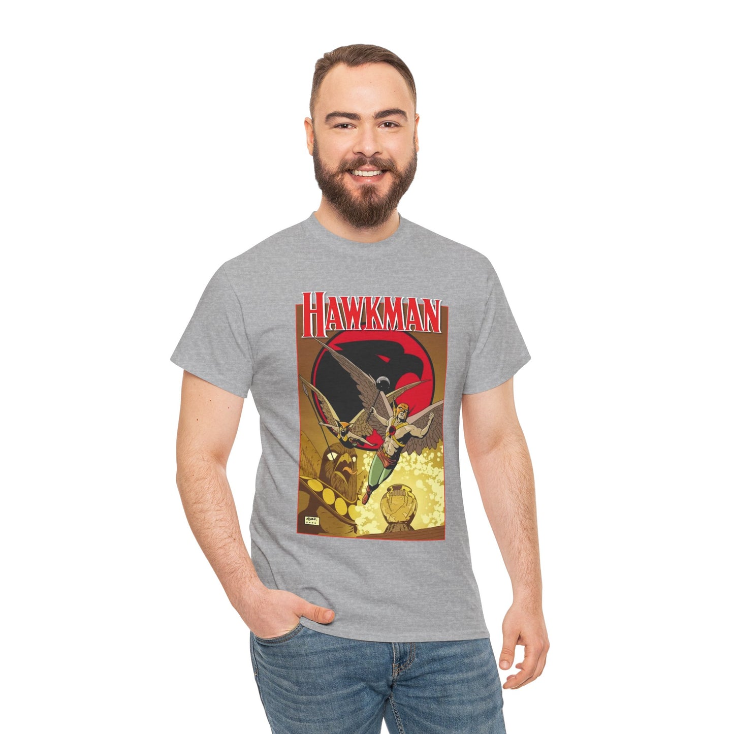 Hawkman T-Shirt - Carter Hall/Katar Hol - Thanagar - Justice League/Justice Society Member - DC Comics
