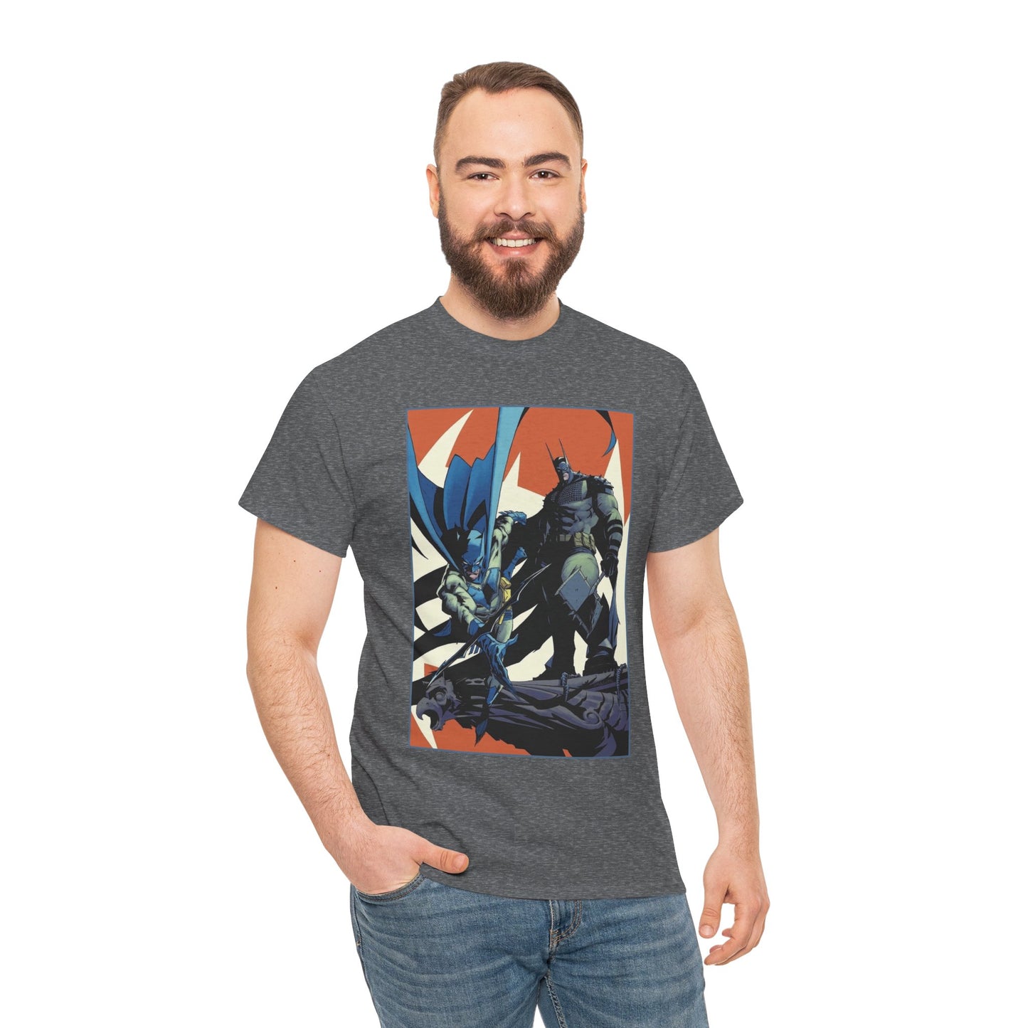 Absolute Batman & Prime Batman T-Shirt - Nick Dragotta Art - DC Comics