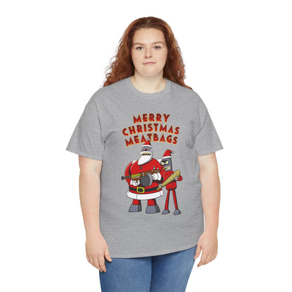 Robot Santa Claus & Bender Futurama Christmas T-Shirt