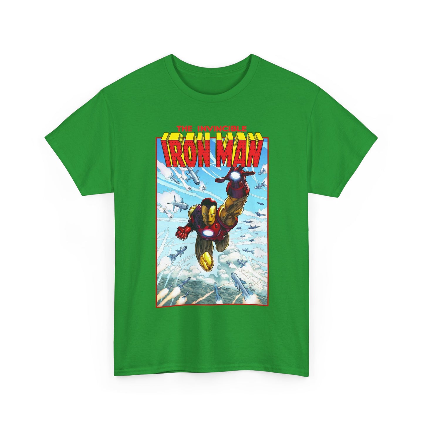 Iron Man T-Shirt - Marc Silvestri Art - Tony Stark Armor - Avengers Member & Leader - Marvel Comics