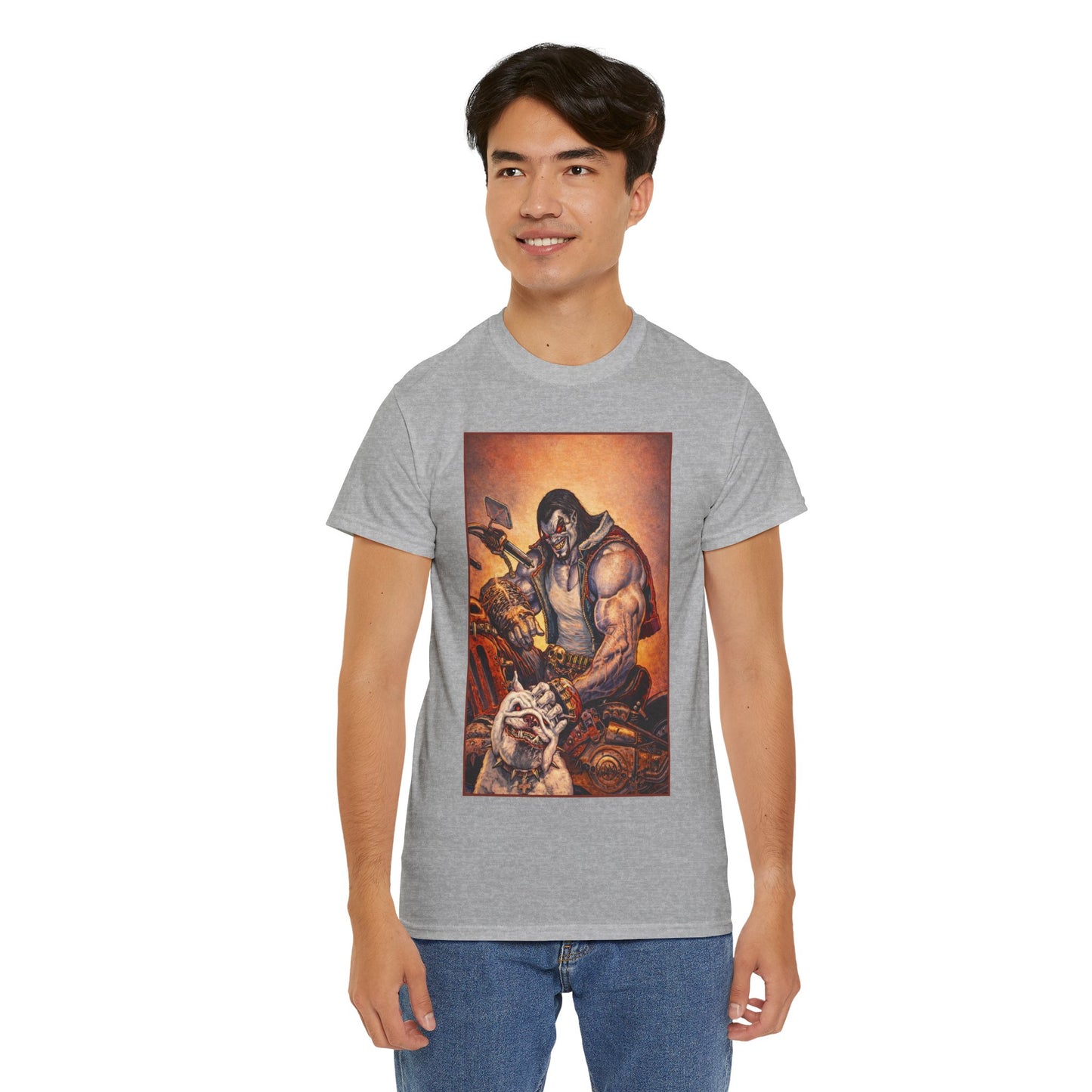 Lobo T-Shirt - Doug Mahnke Art - The Main Man - DC Comics