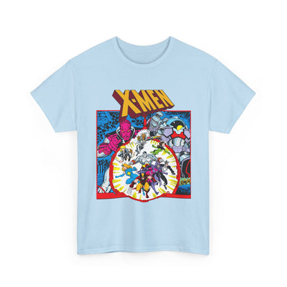 Uncanny X-Men T-Shirt - Arthur Adams Art - Wolverine, Havok, Rogue, Colossus, Psylocke, Longshot, Storm, Dazzler - High Evolutionary - Marvel Comics