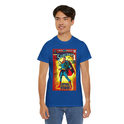 Superman #233 T-Shirt - Neal Adams Art - Kryptonite No More - Classic Bronze Age Cover - DC Comics